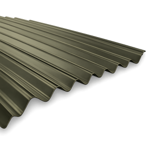 panel microondulado verde oliva ghs chile